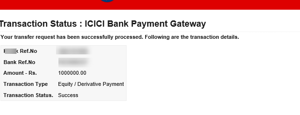 Kotak Payment 16 Our Performance With Marketprofile, And The Awesome Cot