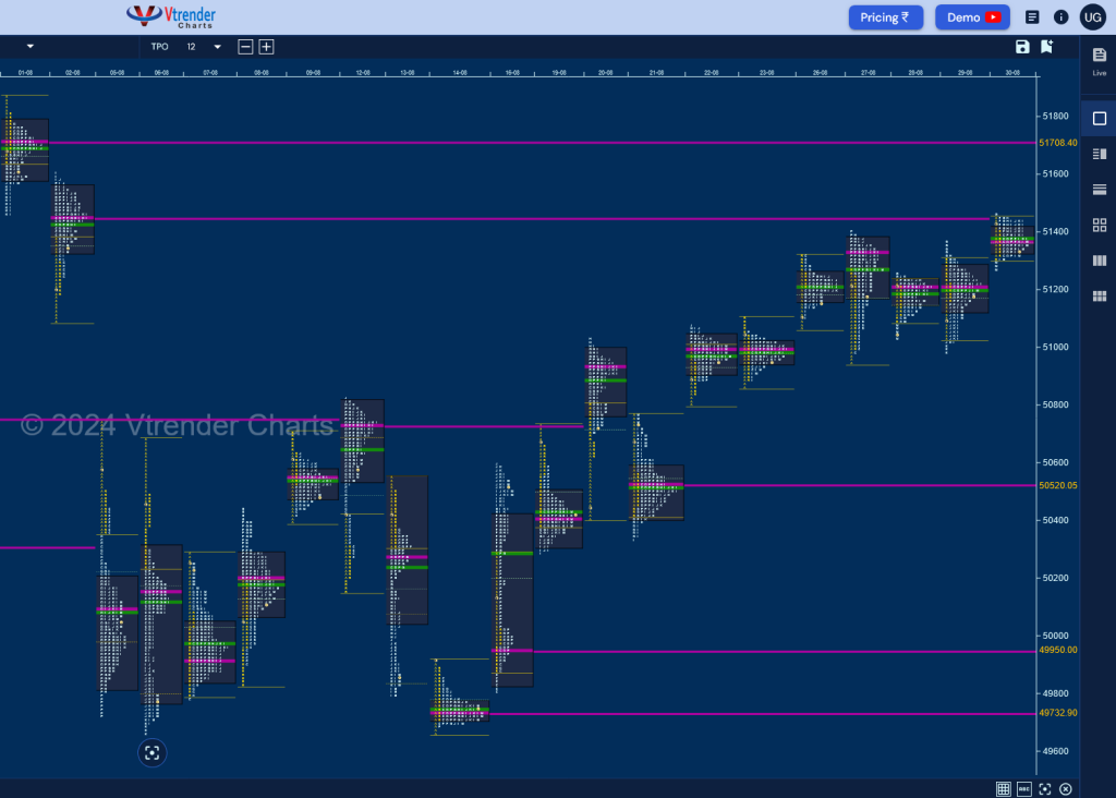 Bn M D Monthly Charts (August 2024) And Market Profile Analysis Banknifty Futures, Charts, Day Trading, Intraday Trading, Intraday Trading Strategies, Market Profile, Market Profile Trading Strategies, Nifty Futures, Order Flow Analysis, Support And Resistance, Technical Analysis, Trading Strategies, Volume Profile Trading