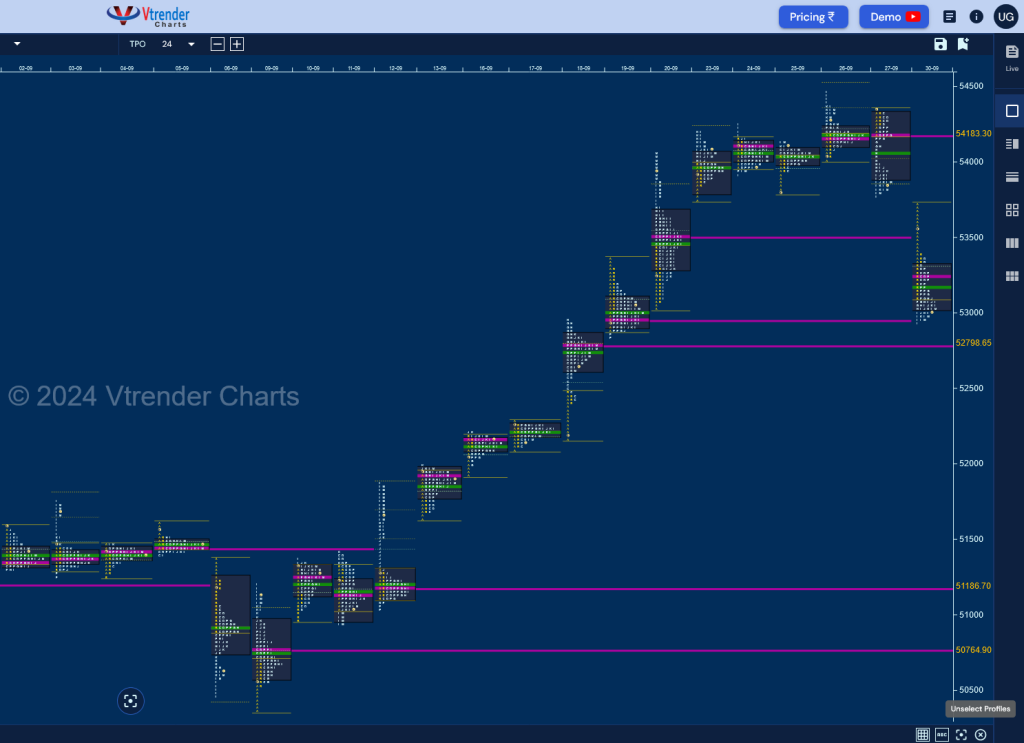 Bn M D Monthly Charts (September 2024) And Market Profile Analysis